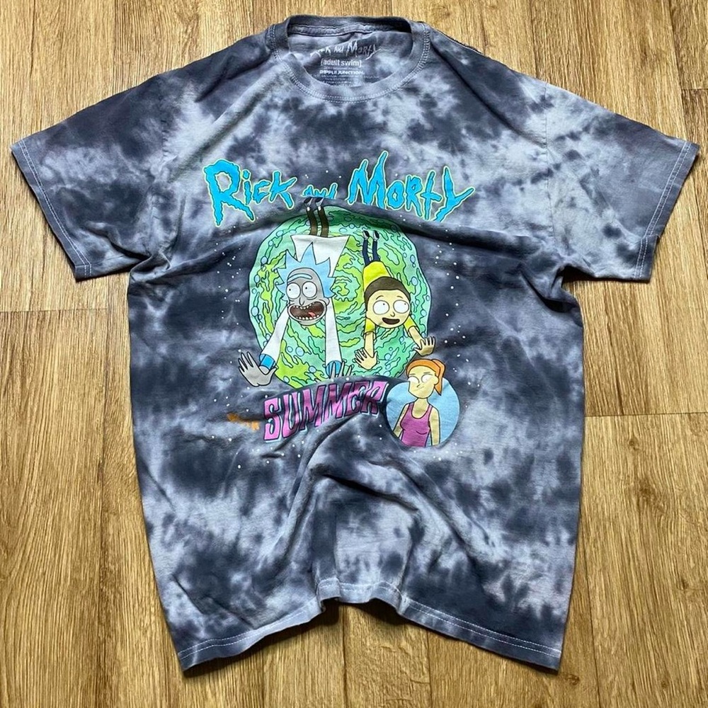 Rick and Morty Tie-Dye T-Shirt